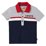  Levi\'s kids Nn11014 48 Polo Shirt, Niños, Azul (Dark Blue), 3 años (Talla del Fabricante: 36M)