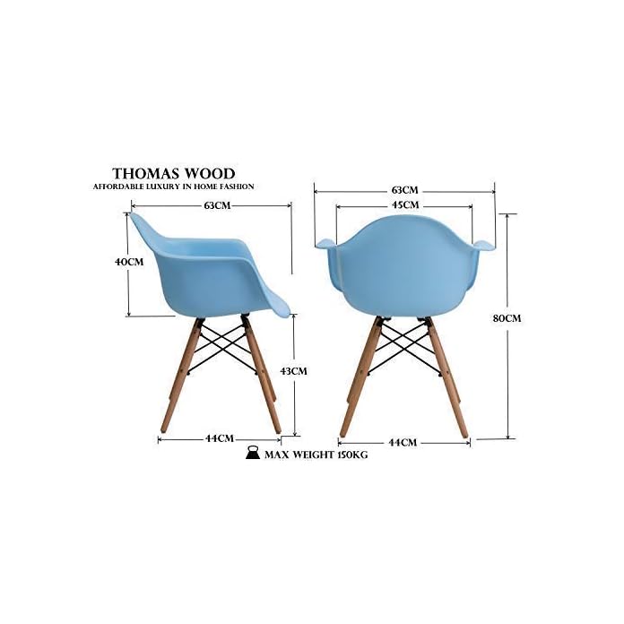 Thomas Wood Sessel – Eiffel Sessel – Skandinavisches Design