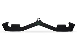 SEVNELK Maniglia di fila per macchine per cavi casa/palestra,Combo Tricep Press Down Cable Attachments,T-bar V-Bar bicipiti Curl Tricep LAT pulldown Bar Back Strength Training Handle