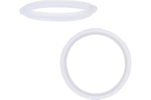 DBOO Junta de desagüe de lavabo desplegable de 38 mm, junta tórica de desagüe de fregadero, tapón de clic de goma transparente, sello de labios, junta de sellado de anillo