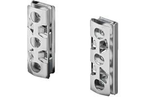 Rittal 2090000 19 Zoll Fastener Montageclips, Clip & Go mit Kontaktaufnahme 24,Stück