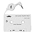 Produktbild ZJEGO Car Audio Cassette Adapter for iPhone iPad iPod MP3 Player Retractable Cable White
