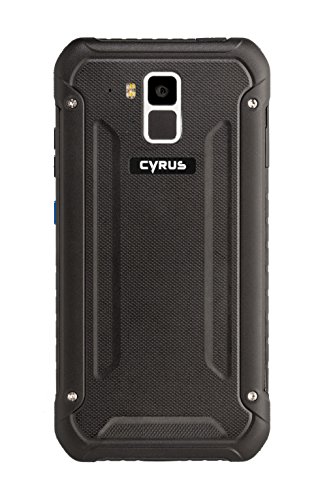 Cyrus CYR10123 Outdoor Smartphone CS40 (13,2 cm (5,2 Zoll) IPS HD Display, Android 7.0 Nougat, Dual SIM, LTE, USB Type C, stoÃŸsicher, staubgeschÃ¼tzt, wasserfest, 16MP Kamera, 4GB RAM, 32GB ROM) schwarz