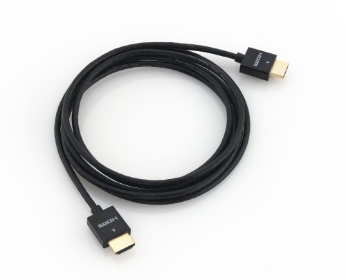 deleyCON 1,5m HDMI Kabel SLIM High Speed mit Ethernet (Neuster Standard) 3D 4K ULTRA HD SUPER flexibel - 3