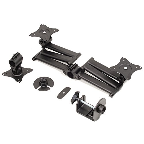 Maclean MC-691 3-Fach Tischhalterung Multi Monitorarm Monitorhalterung 13″-27″ 3x8kg VESA 75×75 100×100 - 6