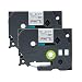 Produktbild Inkjello kompatibel Label Tape Ersatz für Brother PT-1750 PT-1830VP PT-1850 PT-18R PT-1950 PT-2030VP PT-2100 PT-2420PC PT-2430PC PT-2450DX PT-2470 RL-700S TZ241 3/4" (18mm) (Schwarz auf weiß, 2-Pack)