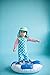 Vaenait Baby 0-24M Infant Girls Longsleeves One piece Swimsuit Baby Cream Dot SKY S