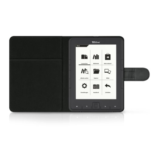 TrekStor Ledertasche mit Aufsteller für eBook Reader Pyrus und Liro Ink schwarz - 4