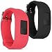 Produktbild kwmobile Garmin Vivofit 3 Armband - 2X Silikon Fitnesstracker Sportarmband für Garmin Vivofit 3