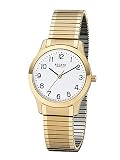 REGENT Uhr 15653999 klassische Herrenuhr Zugband Gold