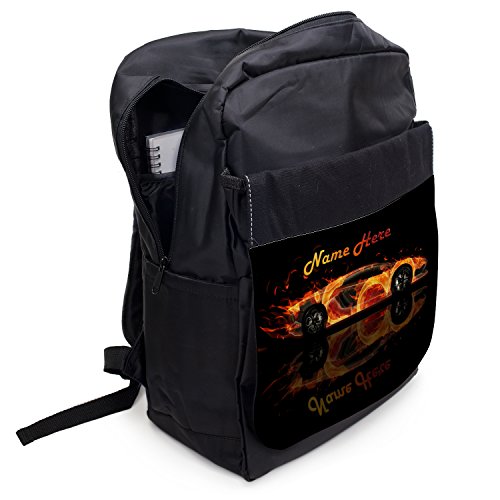 black sports rucksack