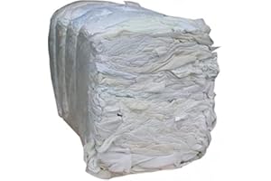 GEVENIT Balletta stracci bianchi 10 kg pezzame per officina fai da te (1000060837)
