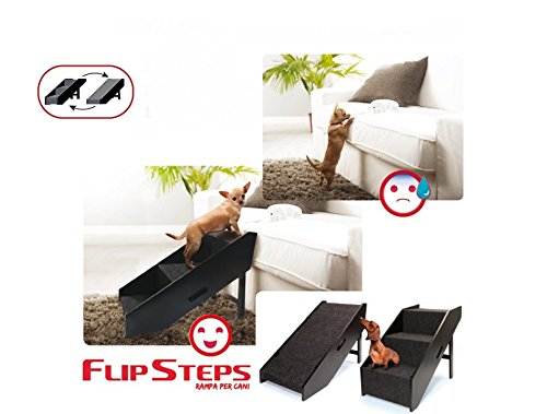 CROCI-Flip-Steps-Safety-Ramp-Dog-50-x-43-cm-for-dogs-27-kg-max