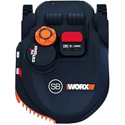 Worx Landroid WR102SI.1 Robot tondeuse WORRX, 450 m², noir.