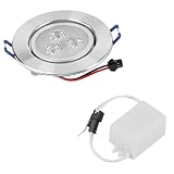 Diseño CAD optimizado ForceSthrength Nuevo 3W LED de diseño optimizado Empotrado en el Techo Downlight Spot Lámpara Bombilla Luz