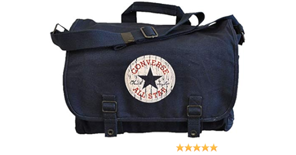 converse canvas messenger bag