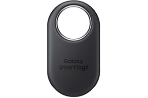 Samsung Galaxy SmartTag2 Bluetooth Tracker (1 Pack), Compass View AR, Find Lost Mode, Black