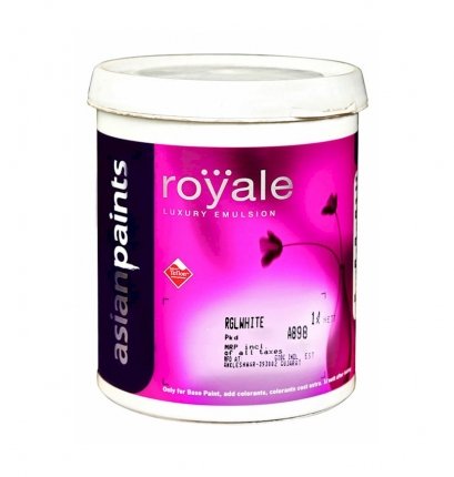 Asian Paint Emulsion Paint (1 L, White)