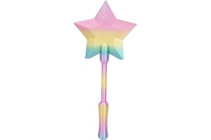 Diyeeni 3D-tryckt Fairy Wand-kreditkortshållare med Dold Kortplats för Skoj Till Kassan, 14,57 Tum Tap to Play Wand för Shoppingentusiaster och Barn (Stil 2)