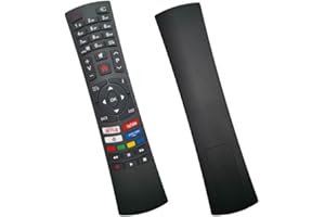 YQZBTX Replacement TV Remote Control for Bush/Vestel/Nordmende Smart TV LED LCD HDTV - No Setup Needed