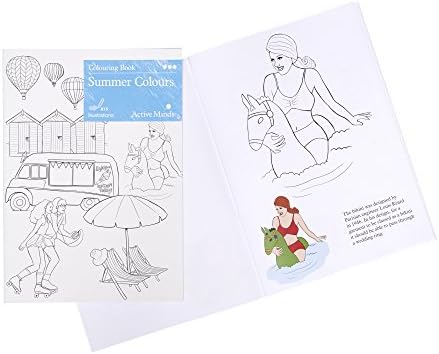Summer Colours Colouring Book: Specialist Dementia / Alzheimer’s Products and Art Activity by Active Minds