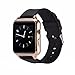 Produktbild Bluetooth Smart Watch Siri Voice Control Fernaufnahmen / Sitzende Erinnerung / Kapazitive Touchscreen Handgelenk Smart Watch_ Golden