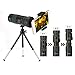 Produktbild OUTERDO Monokulares Teleskop 7-17 * 30 Dual Fokus Nachtsicht Fernglas Camping Jagd Reisen Vogelbeobachtung BAK4 Prisma Scope mit dem durablen Tripod und Handy-Adapter wasserdicht Optik Zoom
