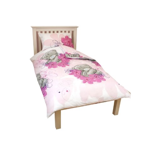 Childrens/Kids Girls Me To You Tatty Teddy Reversible Quilt/Duvet Bedding Set (Single Bed) (Pink)