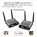Produktbild Measy Air Pro Wireless HDMI Extender 1080P Full HD 3D Sender Empfänger (Farbe: grau & schwarz)
