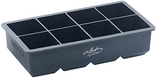 infactory XXXL-Eiswürfelform für 8 Eiswürfel (1 Liter), 3er-Set - 2