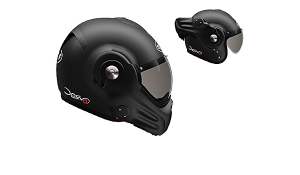 ROOF Helmet Desmo, Matt Black, Size L : Amazon.co.uk: Automotive