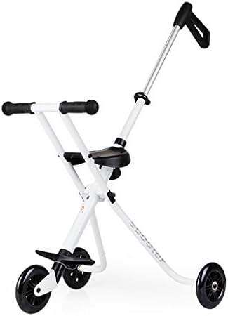 Child Bicycle Baby Tricycle Child Trolley ( Color : White , Edition : Ordinary round )