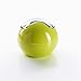Moolecole Fashion Creative Spherical Green Plastic Trash Bin Table Office Desk Mini Dustbin Trash Can