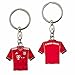 Produktbild FC Bayern München Schlüsselanhänger / Keychains - Trikot 2018/19 FCB - Plus Aufkleber Forever München