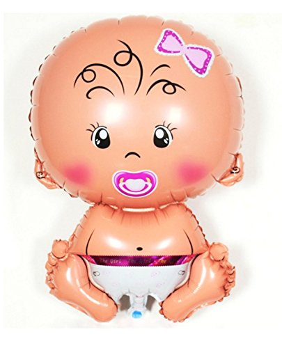 XL Großer Baby Boy Girl Folienballon für Baby Dusche Taufe Neugeborene Geburtstag Party Luftballons