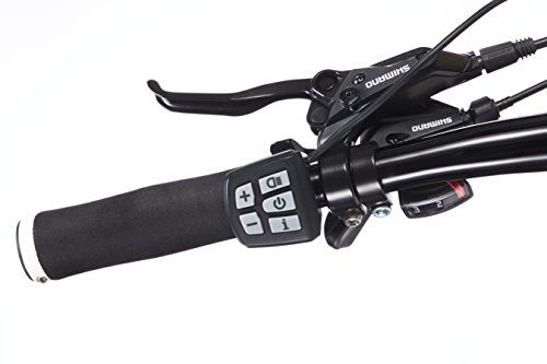FISCHER E-Bike MOUNTAINBIKE EM 1724, 29 Zoll, Hinterradmotor 48 V/422 Wh „Powered by BAFANG“ und Shimano Deore-Schaltwerk - 12