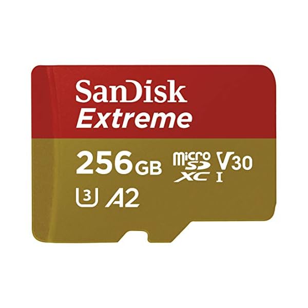 SanDisk Extreme - Tarjeta de memoria microSDXC de 256 GB con adaptador SD, A2, hasta 160 MB/s, Class 10, U3 y V30 - Imagen 4