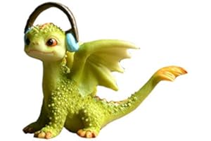 Gemmia Fairy Garden Dragon Figurine- Listening Dragon