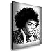 Produktbild Kunstdruck "Jimi Hendrix" / Bild 100x70cm / Leinwandbild fertig auf Keilrahmen / Leinwandbilder, Wandbilder, Poster, Pop Art Gemälde, Kunst - Deko Bilder