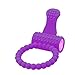Produktbild ECMQS Paar-Vibratoren - Schreiend O-Ring Vibrierende Zunge Ring für Frauen & Paare Paare Spiel (Lila)