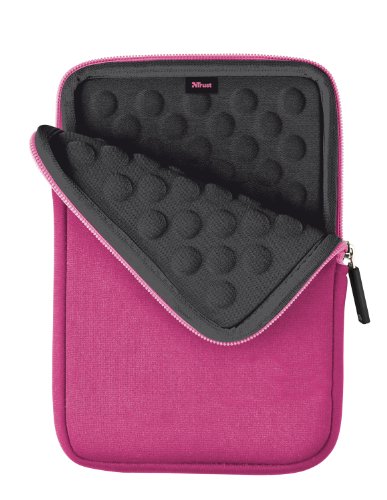 Trust Anti-Shock Bubble Sleeve  geeignet f  r Tablets  7-8 Zoll  wie iPad Mini  Galaxy Tab 4 7 0   Galaxy Tab 4 8 0  rosa