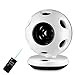 Produktbild NWYJR Bladeless Fan Elektrische Remote-Tisch-Kugel Tragbaren Schreibtisch Ventilator Elektrische Luftströmung Kühlung Kühlen Ventilator,White
