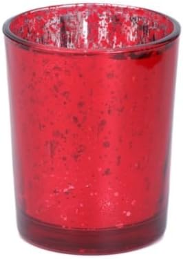 beiguoxia Mosaic Glass Tealight Votive Candle Holder for Wedding Party Bar Home Decor