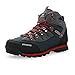 Produktbild Adong Mens Wanderschuhe wasserdicht High Rise Jungle Trekking Schuhe Lace-up Non Slip Attroß-Outdoor-Schuhe für alle Saison,A,40EU