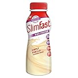 SlimFast Vanilla Shake Multipack Bottle, 325 ml - Pack of 6