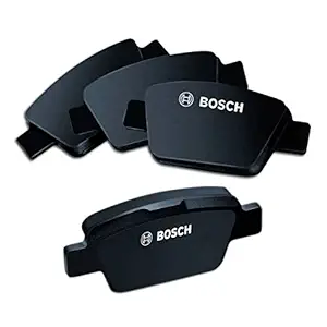 Bosch 0986 AB4 409-8F8 High Performance Replacement Brake Pads for Maruti Gypsy (Set of 4)