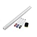 Produktbild AGPtek® Whiteboardfolie Klebefolien Tafelfolie Tafelsticker Wandfolie Wandaufkleber Kreidetafel Herausnehmbare Wandaufkleber Abziehbild mit 3 Markierstift und 1 Radiergummi 200 CM X 45 CM (Weiß)