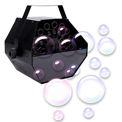 Zerone Bubble Machine, 25W 220V Portable Handle Electric Bubble Blower Blowing Maker Machine for Indoor/Outdoor Use