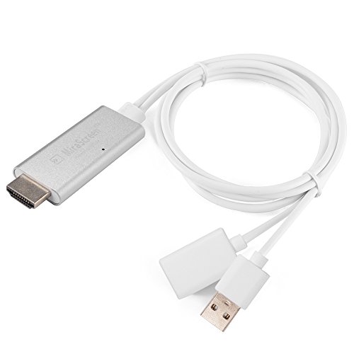 XCSOURCE® 1m Mirascreen MHL USB zu HDMI HDTV 1080P Adapter Kabel für Samsung Galaxy S5 S4 S3 Note5 4 3 AH319 - 7