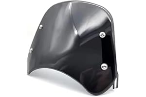 GENERIC Nouveau 2022 Fit Zontes G1 Moto Rétro Style Vent Bouclier Apply For Zontes G1 125/155/125/G155 SR